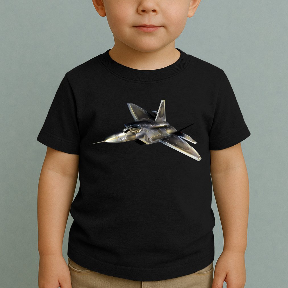 F-22 Raptor Fighter Jet Toddler T-Shirt