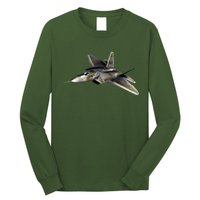 F-22 Raptor Fighter Jet Long Sleeve Shirt