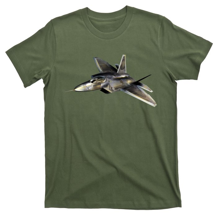 F-22 Raptor Fighter Jet T-Shirt