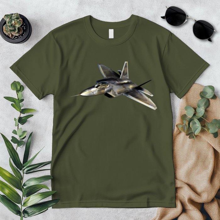 F-22 Raptor Fighter Jet Premium T-Shirt