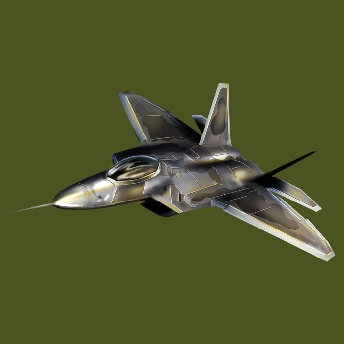 F-22 Raptor Fighter Jet Premium T-Shirt