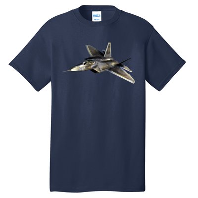 F-22 Raptor Fighter Jet Tall T-Shirt