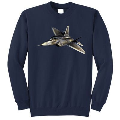 F-22 Raptor Fighter Jet Tall Sweatshirt