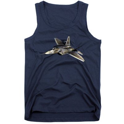 F-22 Raptor Fighter Jet Tank Top