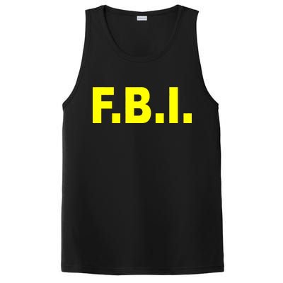 F.B.I FBI Federal Agent Logo PosiCharge Competitor Tank