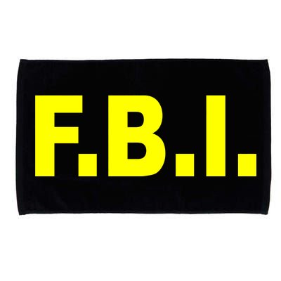 F.B.I FBI Federal Agent Logo Microfiber Hand Towel