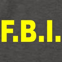F.B.I FBI Federal Agent Logo Vector Backpack