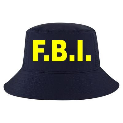 F.B.I FBI Federal Agent Logo Cool Comfort Performance Bucket Hat