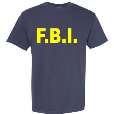 F.B.I FBI Federal Agent Logo Garment-Dyed Heavyweight T-Shirt