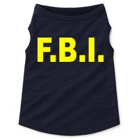 F.B.I FBI Federal Agent Logo Doggie Tank