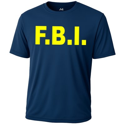F.B.I FBI Federal Agent Logo Performance Shirt