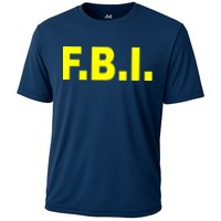 F.B.I FBI Federal Agent Logo Cooling Performance Crew T-Shirt