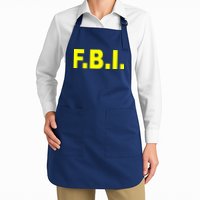 F.B.I FBI Federal Agent Logo Apron