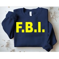 F.B.I FBI Federal Agent Logo Sweatshirt