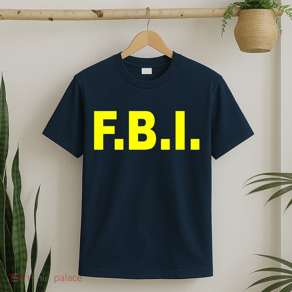 F.B.I FBI Federal Agent Logo T-Shirt