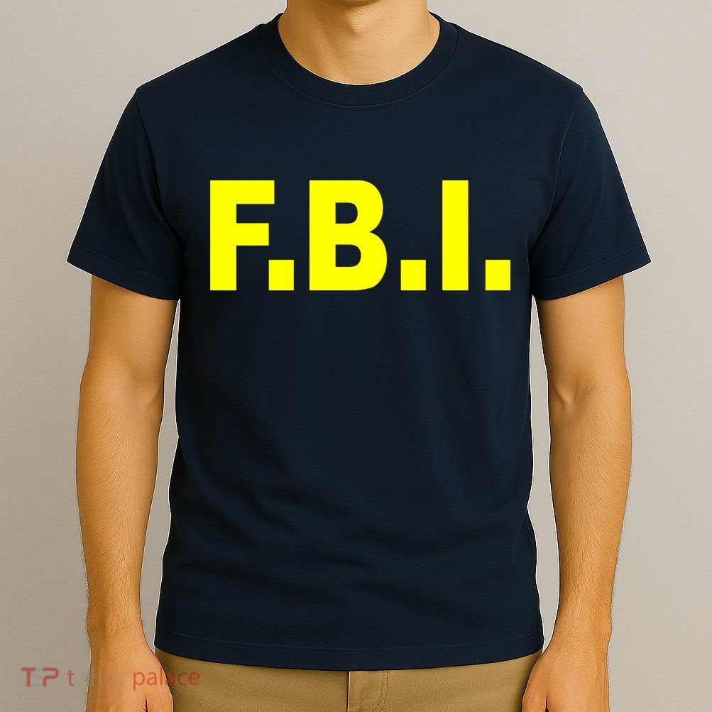 F.B.I FBI Federal Agent Logo T-Shirt