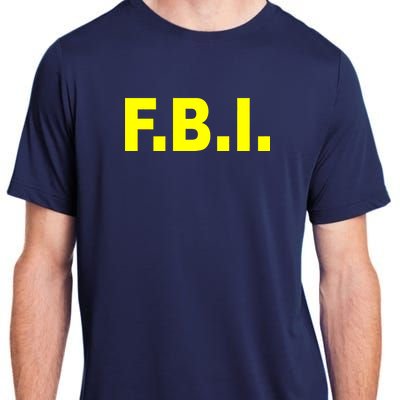 F.B.I FBI Federal Agent Logo Adult ChromaSoft Performance T-Shirt