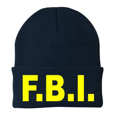 F.B.I FBI Federal Agent Logo Beanie