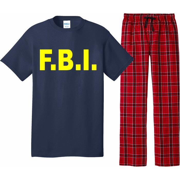 F.B.I FBI Federal Agent Logo Pajama Set