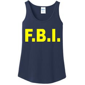 F.B.I FBI Federal Agent Logo Ladies Essential Tank