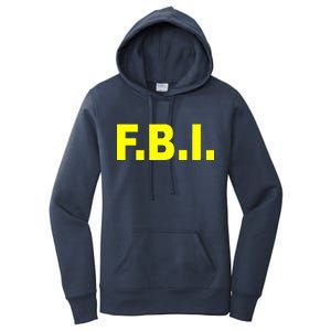 F.B.I FBI Federal Agent Logo Women's Pullover Hoodie