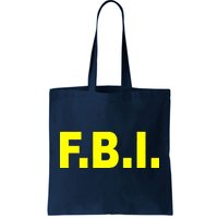 F.B.I FBI Federal Agent Logo Tote Bag