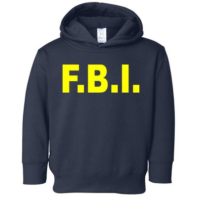 F.B.I FBI Federal Agent Logo Toddler Hoodie
