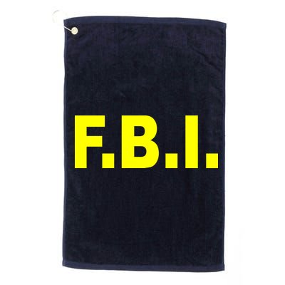 F.B.I FBI Federal Agent Logo Golf Towel