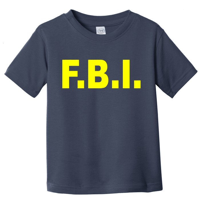 F.B.I FBI Federal Agent Logo Toddler T-Shirt