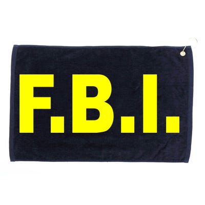 F.B.I FBI Federal Agent Logo Grommeted Golf Towel