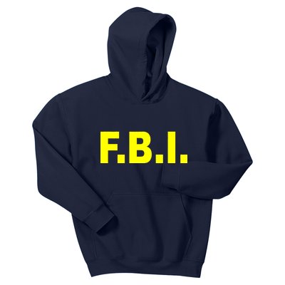 F.B.I FBI Federal Agent Logo Kids Hoodie