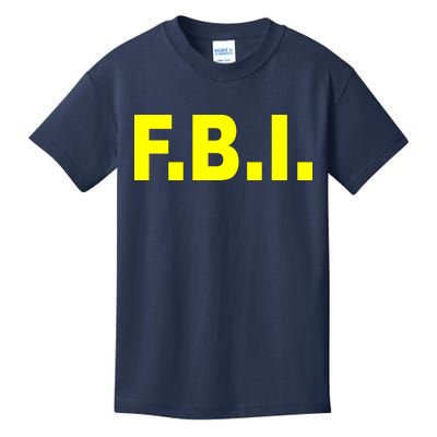 F.B.I FBI Federal Agent Logo Kids T-Shirt
