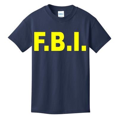 F.B.I FBI Federal Agent Logo Kids T-Shirt