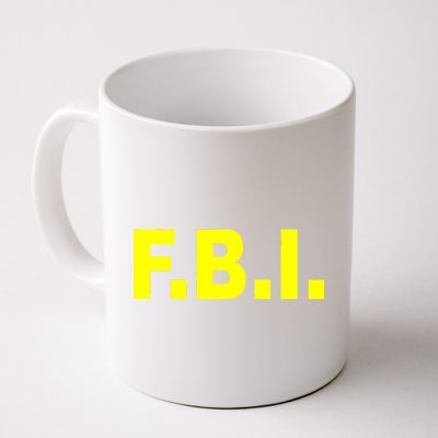 F.B.I FBI Federal Agent Logo Coffee Mug