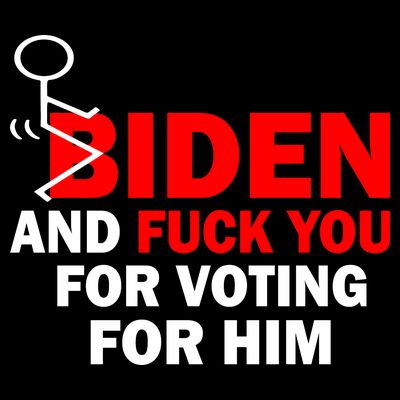 F Biden And Fu*k You For Voting For Him T-Shirt