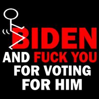 F Biden And Fu*k You For Voting For Him Daily Commute Backpack