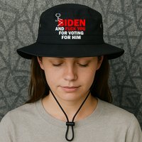 F Biden And Fu*k You For Voting For Him Bucket Hat