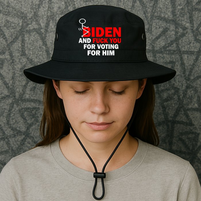 F Biden And Fu*k You For Voting For Him Bucket Hat