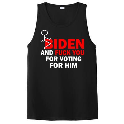 F Biden And Fu*k You For Voting For Him PosiCharge Competitor Tank