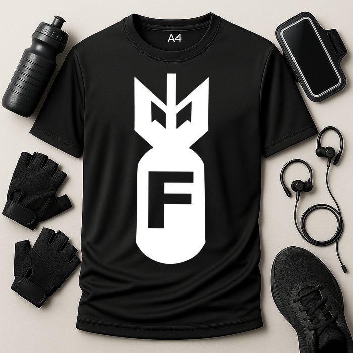 F Bomb Cooling Performance Crew T-Shirt