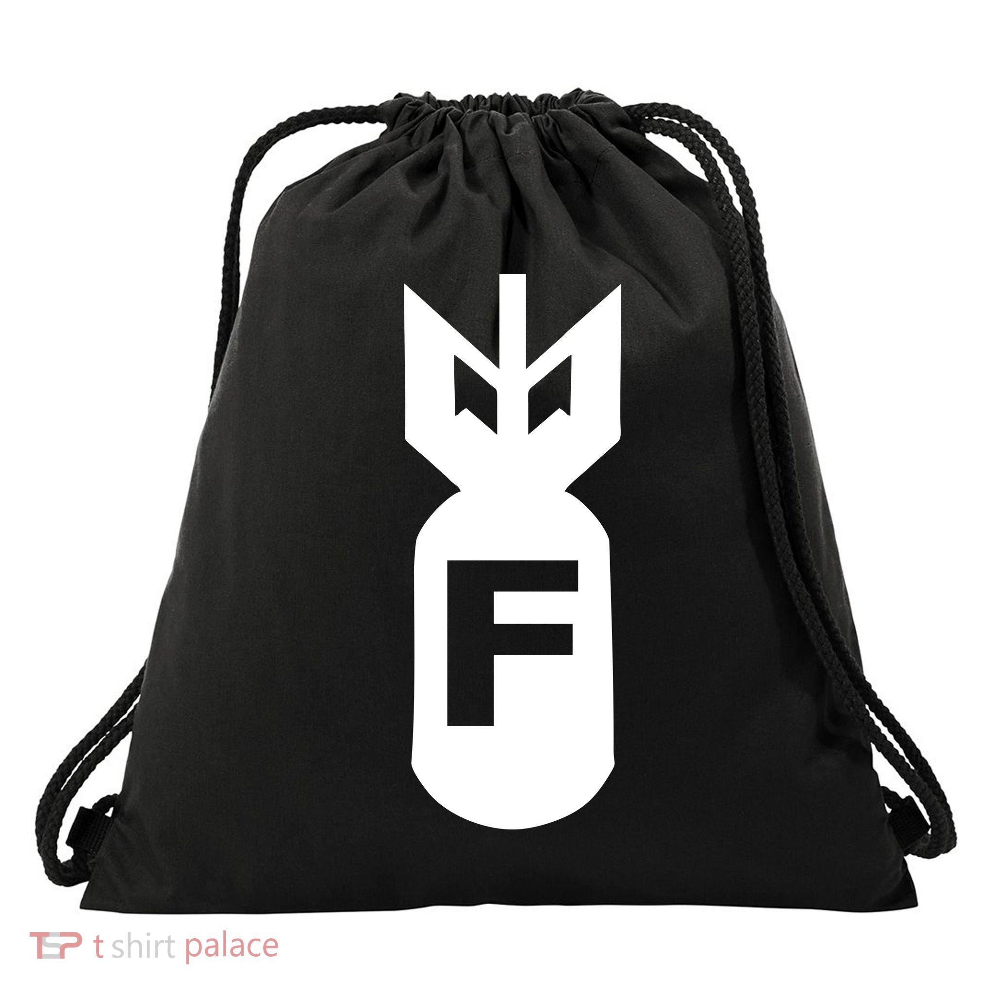 F Bomb Drawstring Bag