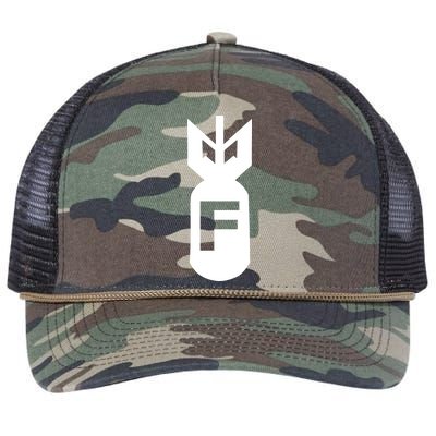 F Bomb Retro Rope Trucker Hat Cap