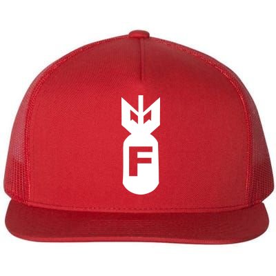 F Bomb Flat Bill Trucker Hat