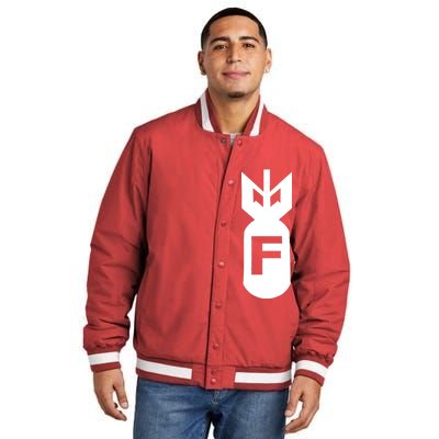 F Bomb Insulated Varsity Jacket