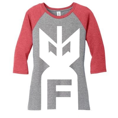 F Bomb Women's Tri-Blend 3/4-Sleeve Raglan Shirt