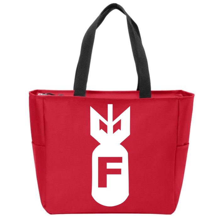 F Bomb Zip Tote Bag