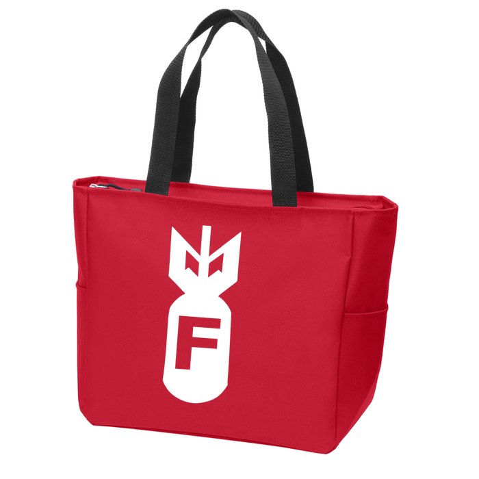 F Bomb Zip Tote Bag