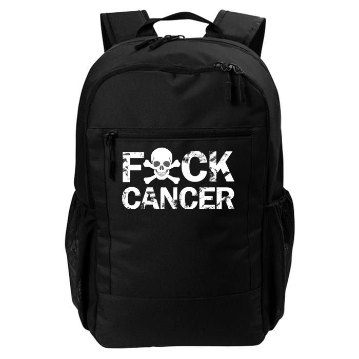 F Cancer Crossbone Skeleton Daily Commute Backpack