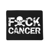 F Cancer Crossbone Skeleton Mousepad