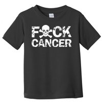 F Cancer Crossbone Skeleton Toddler T-Shirt